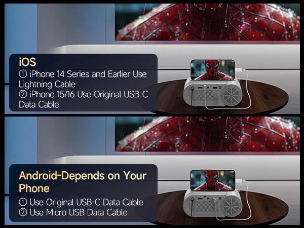 wifi bluetooth projector