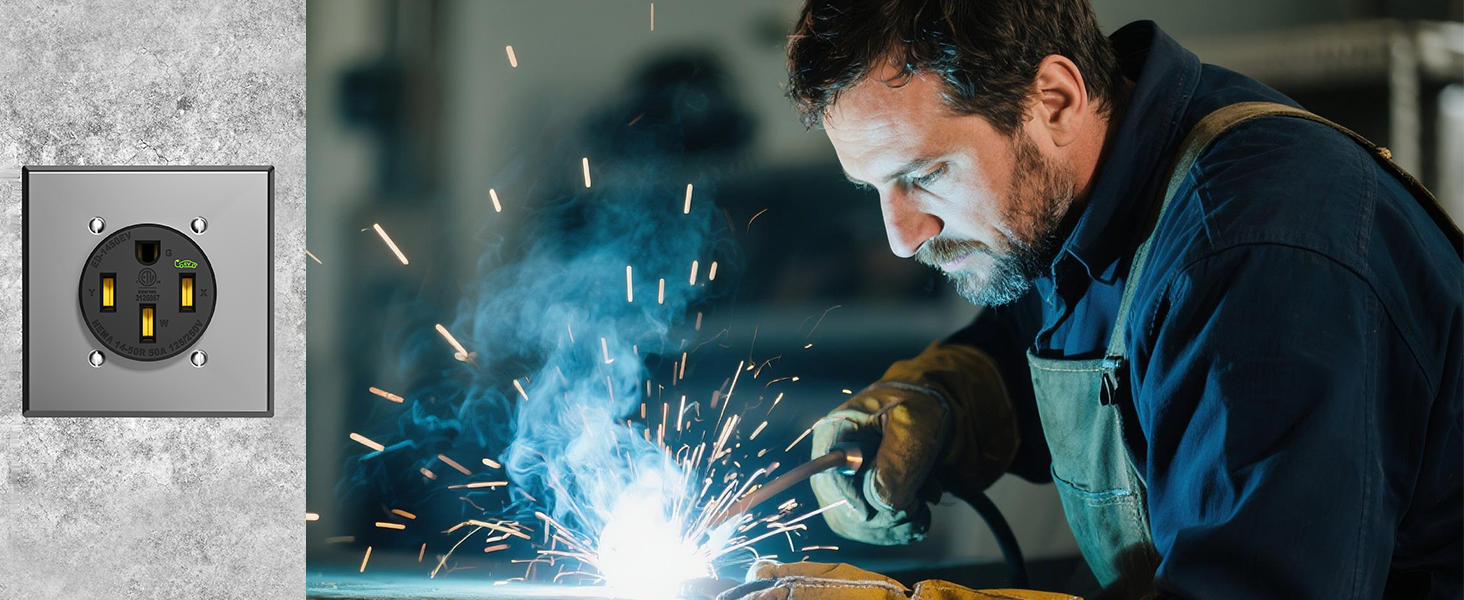 NEMA 14-50R EV Power Outlet