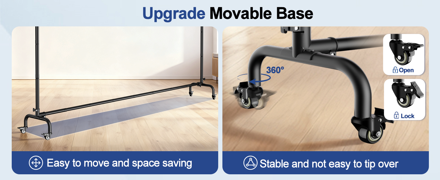 Upgrade moveable base