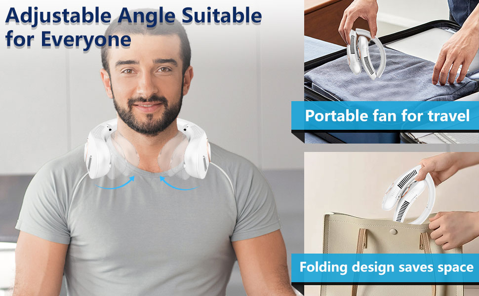 neck fans portable rechargeable neck fan rechargeable neck fans that blow cold air rechargeable