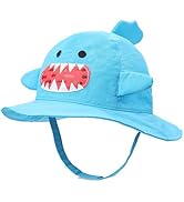 Azue Baby Sun Hat Toddler Summer Hat UPF 50+ Bucket Hat Baby Boy UV Sun Protection Hats Kids Beac...