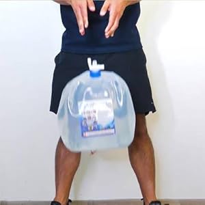 Man dropping 5 gallon container