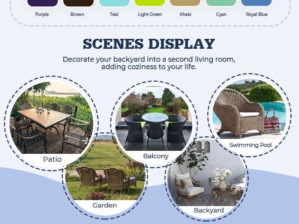 OUTDOOR LOVESEAT CUSHIONS
