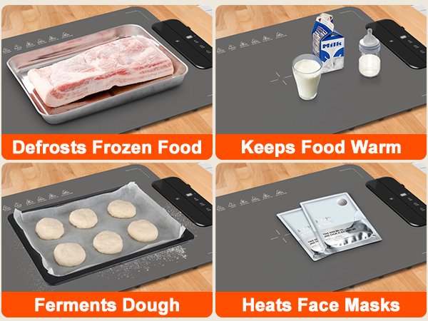 warming plates to keep food warm
