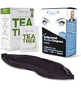 The Eye Doctor Essential Treatment Bundle - Reusable Hot Cold Eye Compress &amp; 20x Single Use Tea T...