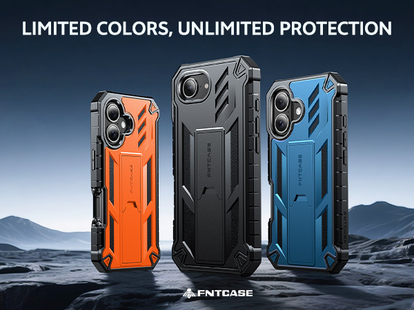 FNTCASE for iPhone 16 Plus Case