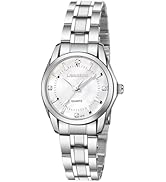 L LAVAREDO Watches for Women, Stainless Steel Quartz Watch Waterproof Luminous, Luxury Dial Ladie...