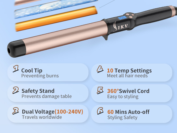 large curling wand