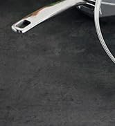 Blue Diamond Hybrid Stainless Steel 12” Wok with Lid, PFAS-Free Non-Stick Ceramic High Wall Stir-...