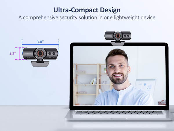 The Ultra-Compact Design of HelloCam Pro is demonstrated.