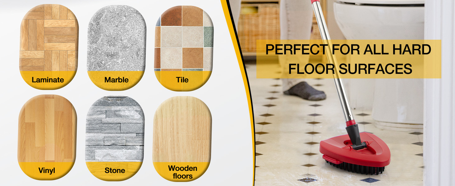 PERFECT FOR ALL HARD FLOOR SURFACES