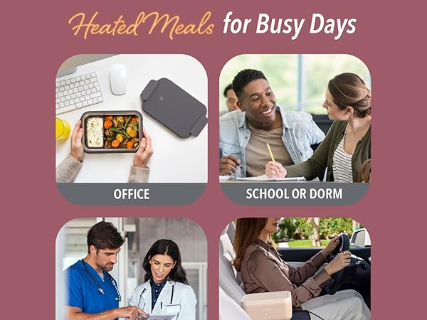 bentgo, bentgo hot meals for busy days, bentgo heated lunch box