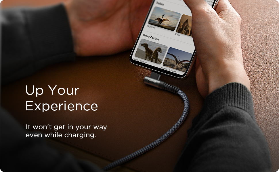 UP YOUR EXPERIENCE RIGHT ANGLE CABLE