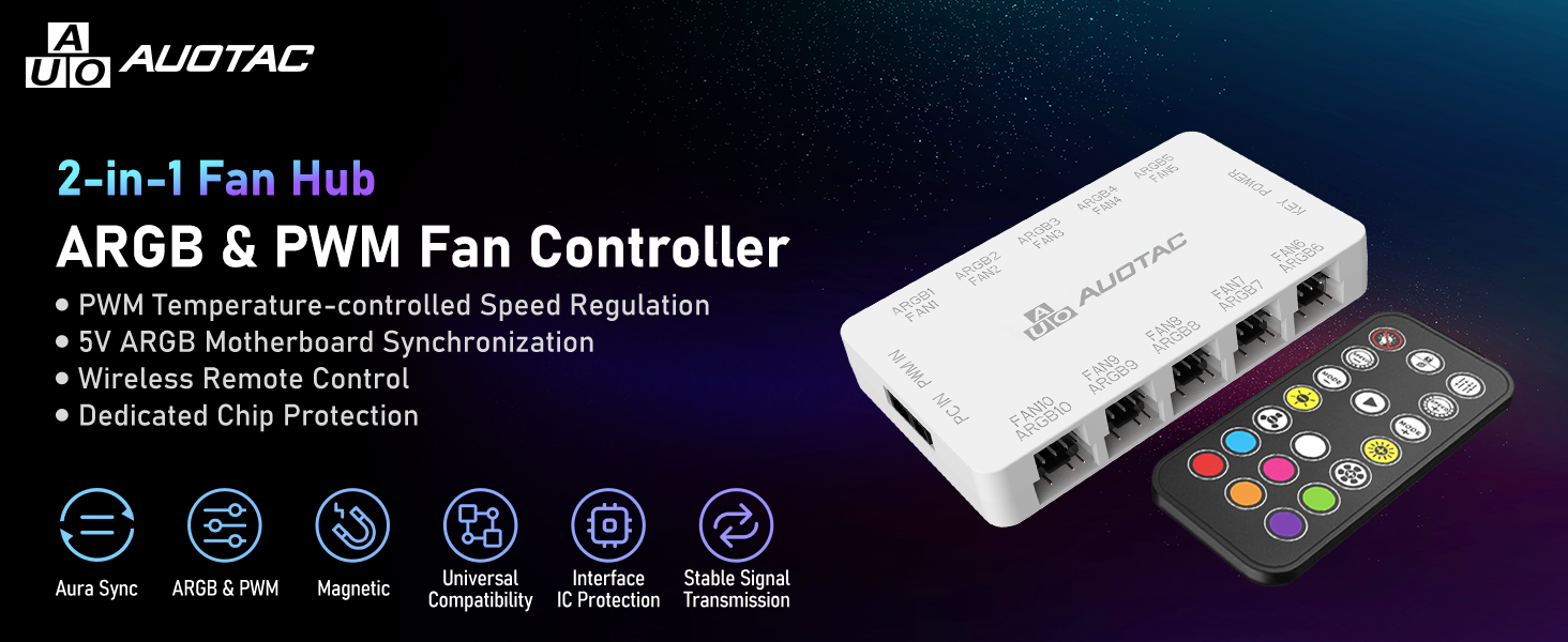 ARGB Fan Hub