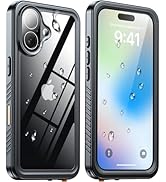 ANTSHARE for iPhone 17 Case, IP68 Waterproof Shockproof Case, [Built-in Screen Protector] - 12 FT...