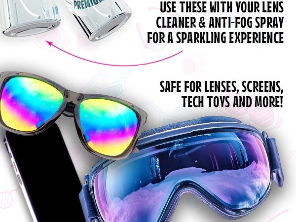See Lion Premium Anti-Fog Spray for glasses, goggles, visors, tech, sunglasses and more