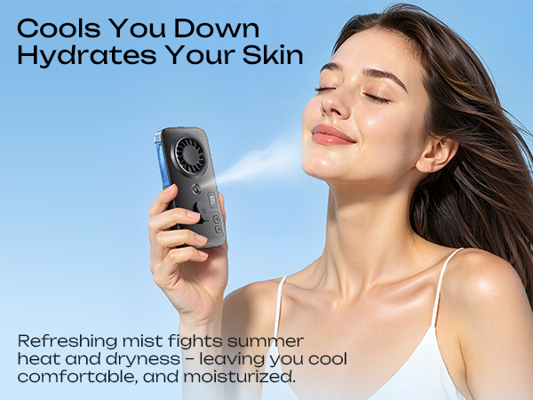 misting fan handheld