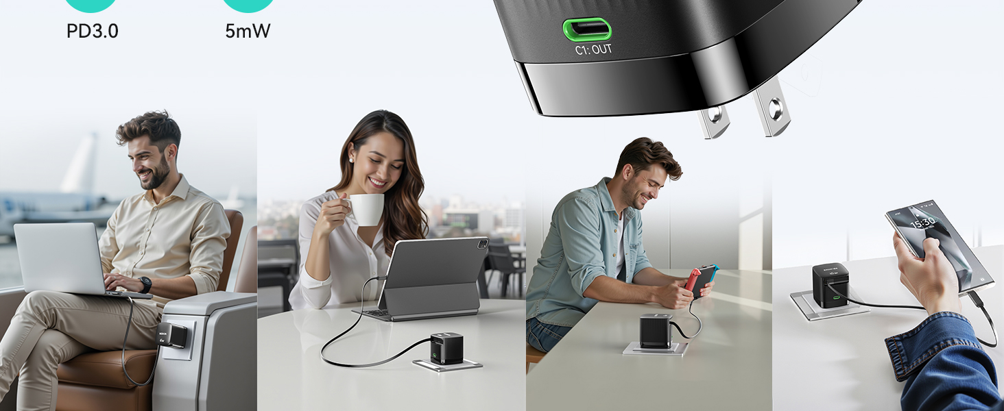 Mokin retractable charger