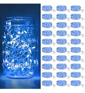 btfarm 30 Pack Fairy Lights Battery Operated [3 Modes], 7ft 20 Led Twinkle Lights String Lights W...