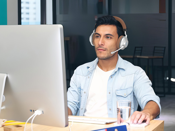 work headset with mic