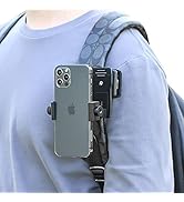 SOH Mingying Backpack Shoulder Strap Mount Bag Belt Shoulder Strap Clip Holder for Phone, 360° Ro...