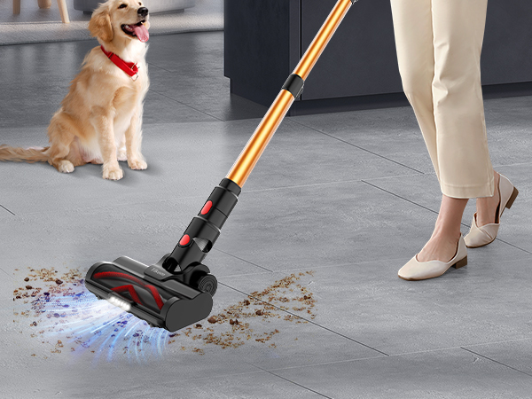 sweeper anti-tangle pet hair dog food carpet hard floor hardwood window sofa curtain stairs office