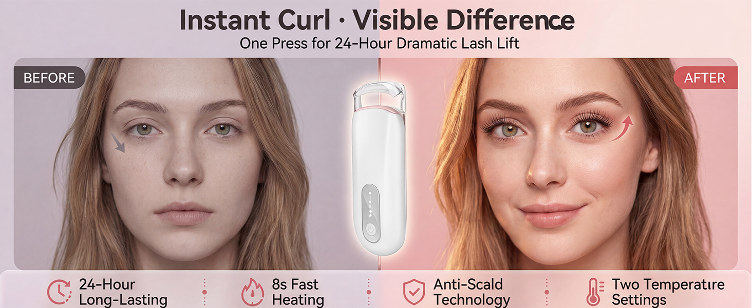 heated eyelash curler