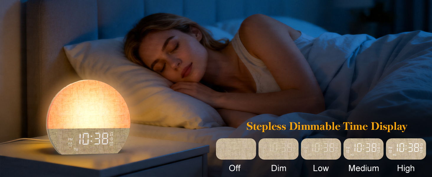 natural alarm clocks for bedrooms