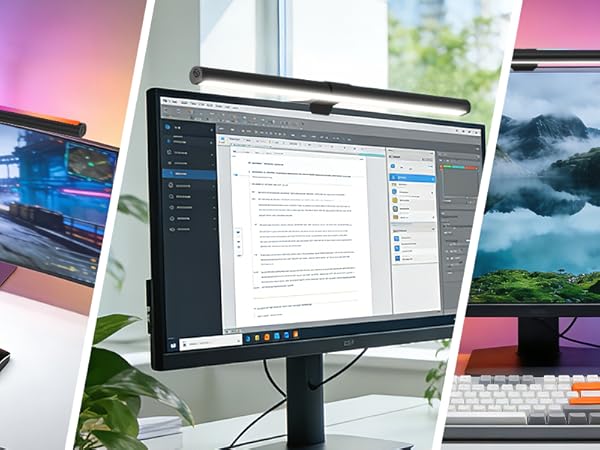 Eye-Care Dual Light Computer Light Bar