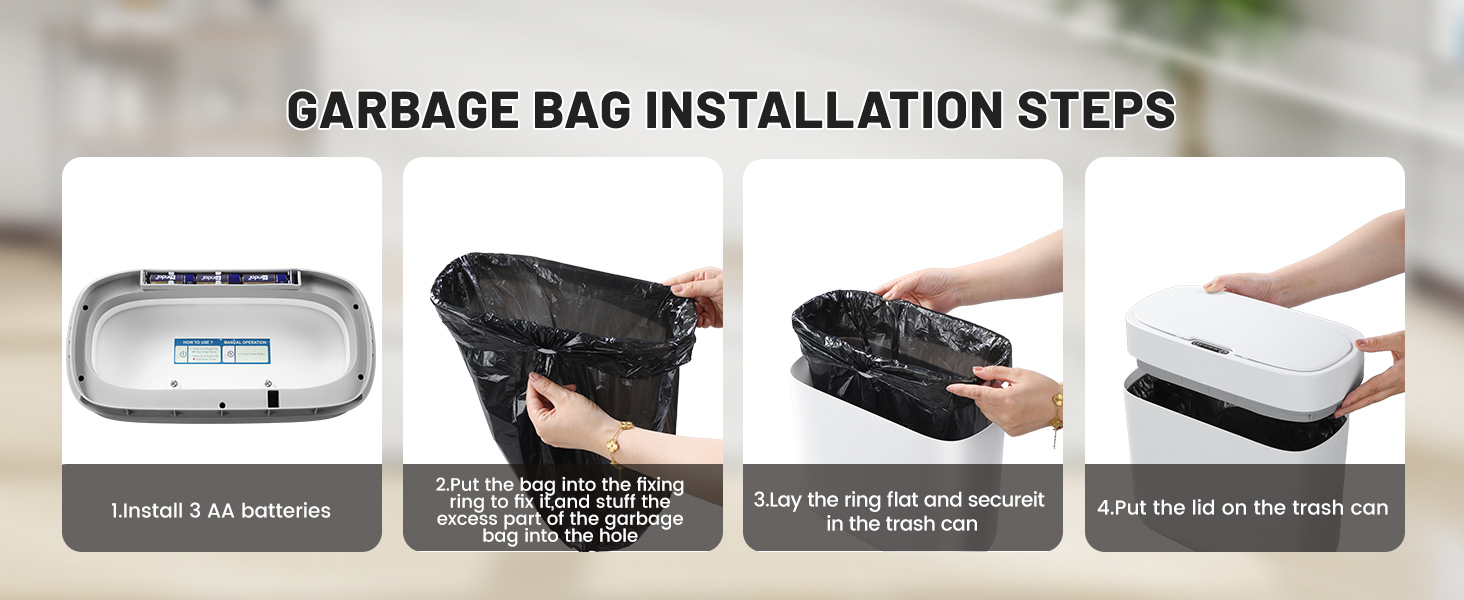 small trash can