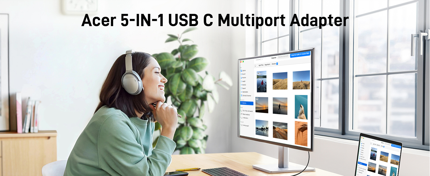 acer usb c hub usb c splitter type c hub hdmi to usb c usb multiport adapter usb c to hdmi usbc hubs