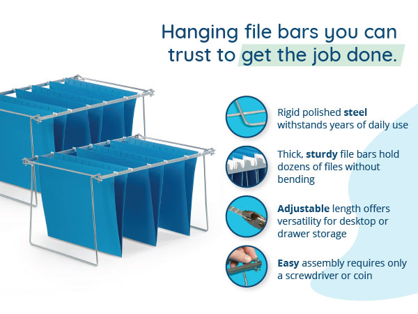 hanging file bars details