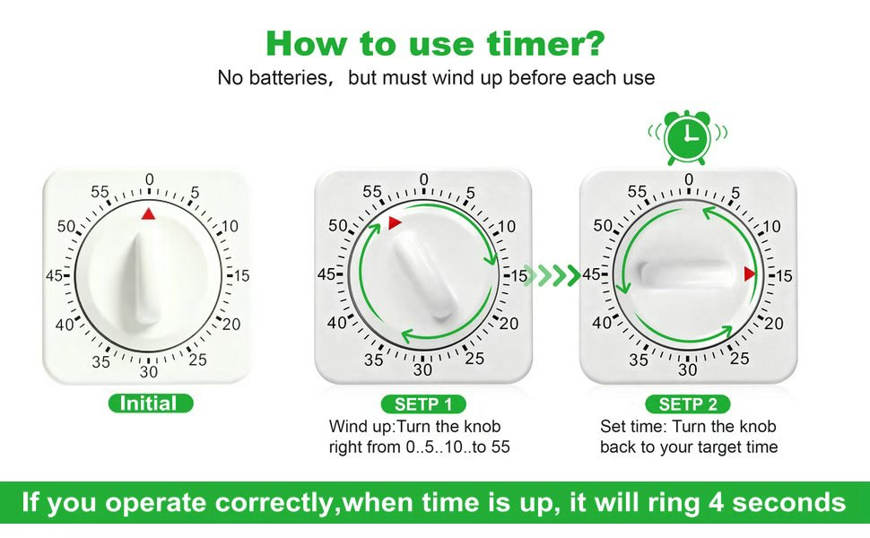 how to use timer