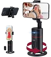 Mcbazel Auto Face Tracking Tripod 360 Rotation Auto Tracking Phone Holder with No App, AI Gesture...