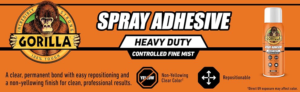 heavy spray adhesive overview
