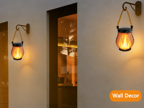 Solar Lantern Lights Outdoor Waterproof
