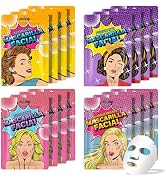 GUOYAOLIFU Face Masks Skincare Collagen 16 Sheet Facial Mask Skin Care Hydrating Face Masks Beaut...