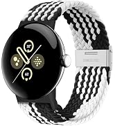 Eiavike Stretchy Braided Bands Compatible with Google Pixel Watch/Pixel Watch 2, Adjustable Elast...