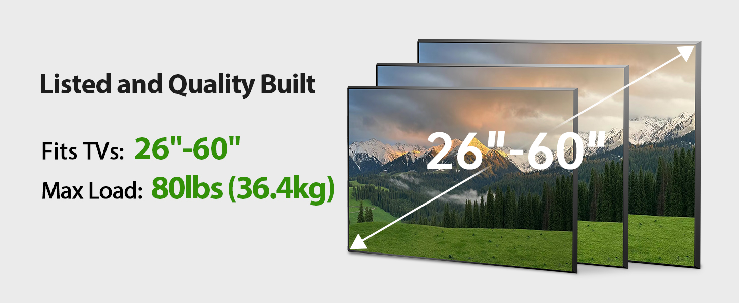 tv wall mount 55