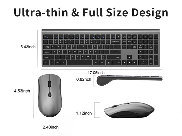 wireless keyboard and mouse