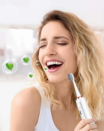 Electric Toothbrush with Water Flosser