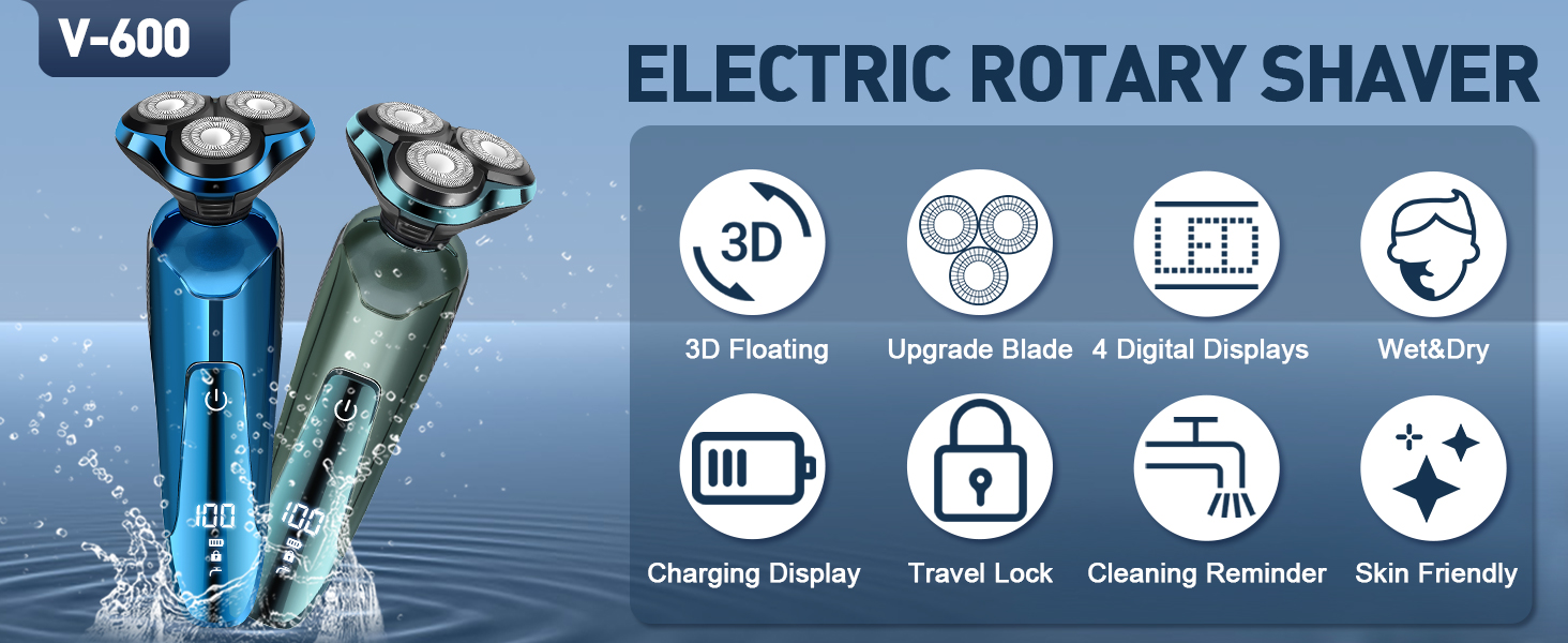 electric razor for men face