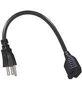 1FT Short Power Extension Cord 1FT - Short 3 Prong Extension Cord Outlet Saver Indoor SJT 16 AWG ...