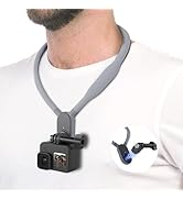 AFAITH Neck Mount for GoPro, First Person POV Vlog Flexible Magnetic Bendable Selfie Neck Holder ...