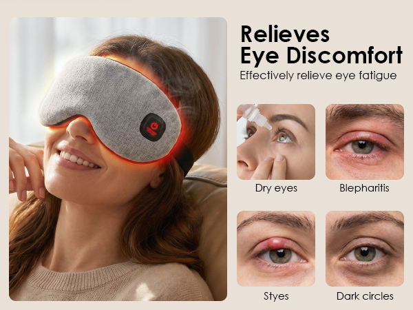 heated eye mask