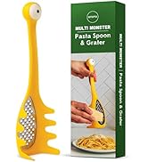 NEW!! Multi Monster 2-in-1 Cheese Grater &amp; Spaghetti Spoon by OTOTO - Grater &amp; Ladles for Serving...