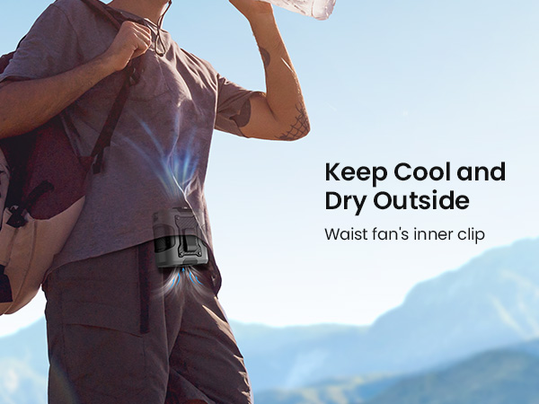 under shirt fan portable waist fan shirt fan clip waist fan clip on