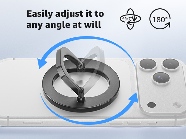Easily adjust it to any angle at will