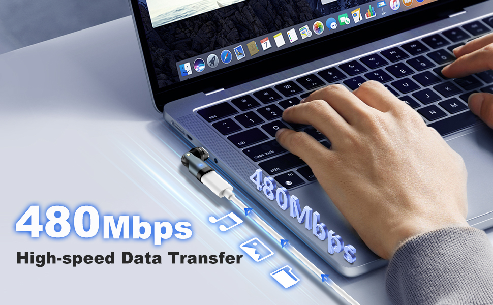 90 degree usb c adapter