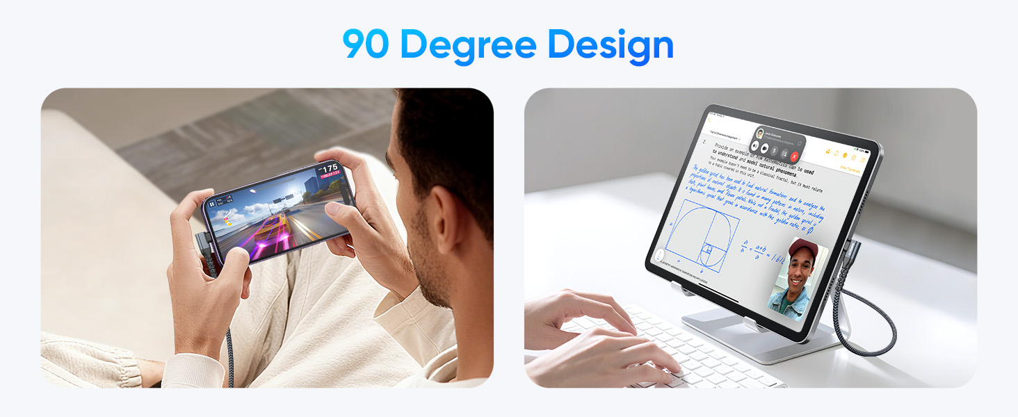 90 degree usb c